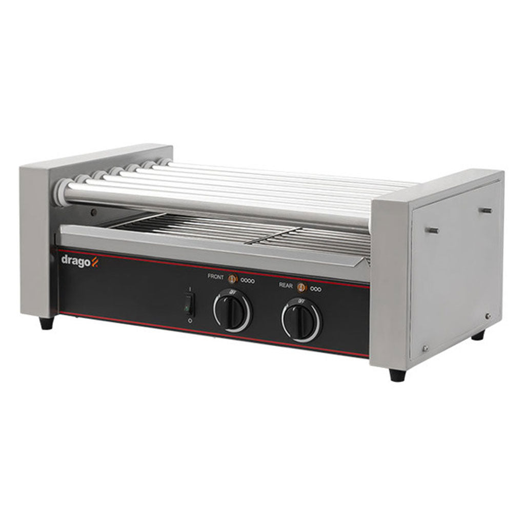 Rodillos con recubrimiento antiadherente tipo teflón en hotdoguera HD-07