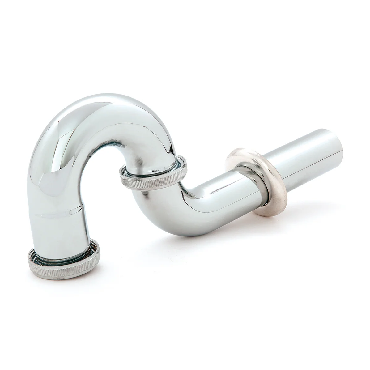 Céspol de bronce cromado MIGSA BX-Q6 de 1½ pulgadas para drenaje de tarjas comerciales
