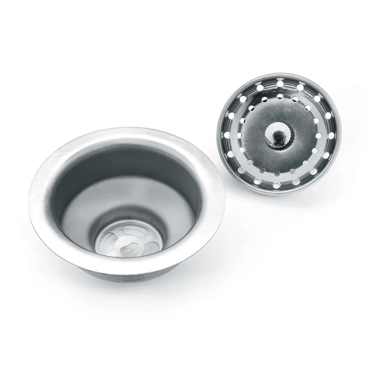 Contra de canasta MIGSA BX-R3 de acero inoxidable de 4 pulgadas con rejilla desmontable