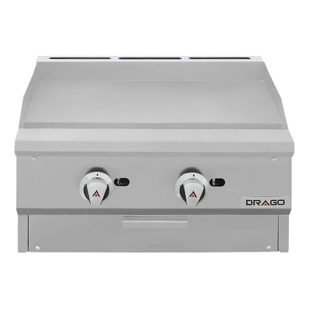 Placa de acero pulido de 1/2 en plancha industrial Drago PG-2 Slim