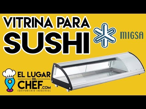 VIDEO Vitrina-para-sushi-Migsa-RTS103L