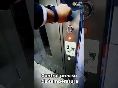 Video de presentación de la fermentadora Bathammex F30VT para 30 charolas con vista frontal, puertas abiertas e interior visible para panadería profesional