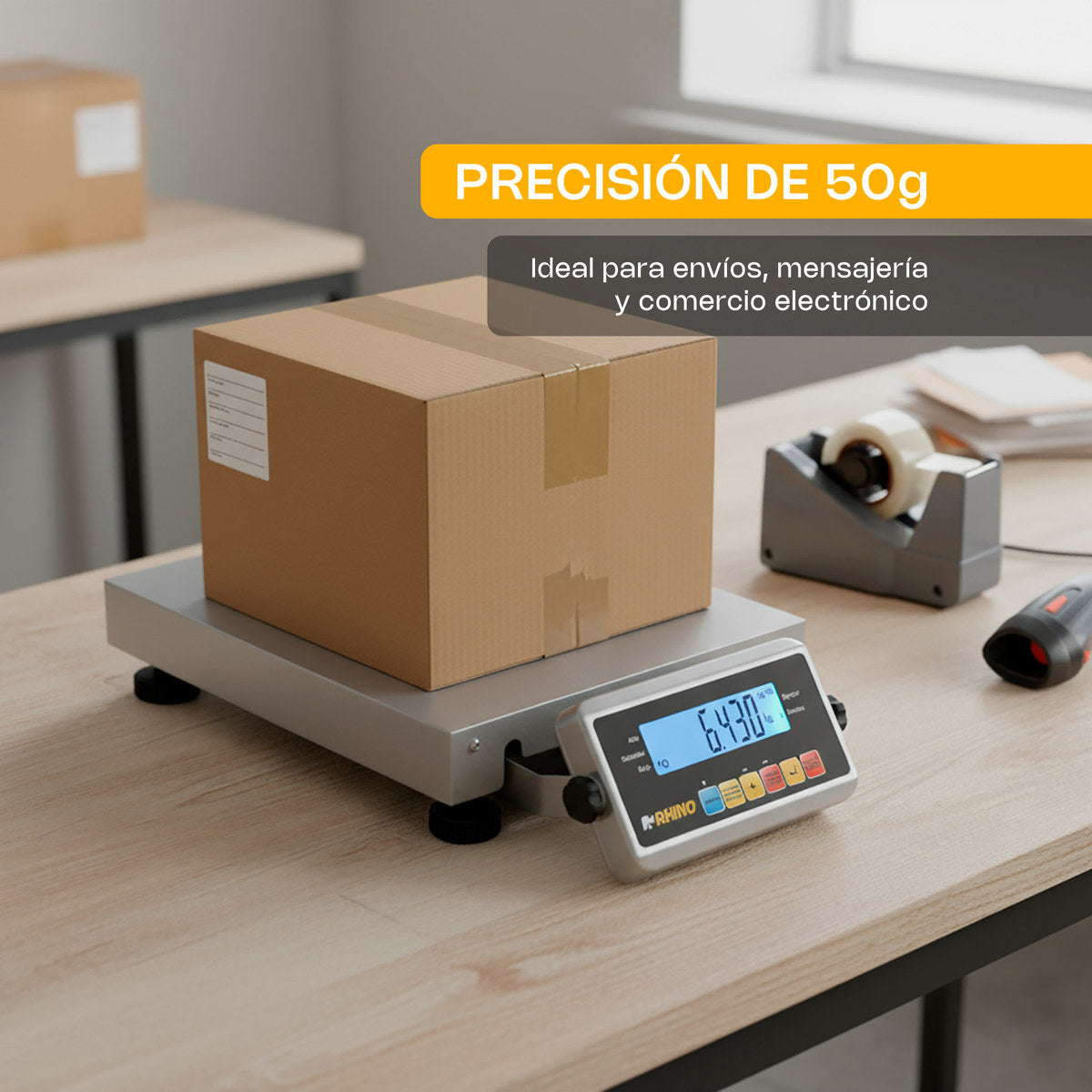 RHINO BAPAQUE-150 de 150 kg, fotografía del fabricante: aplicacion