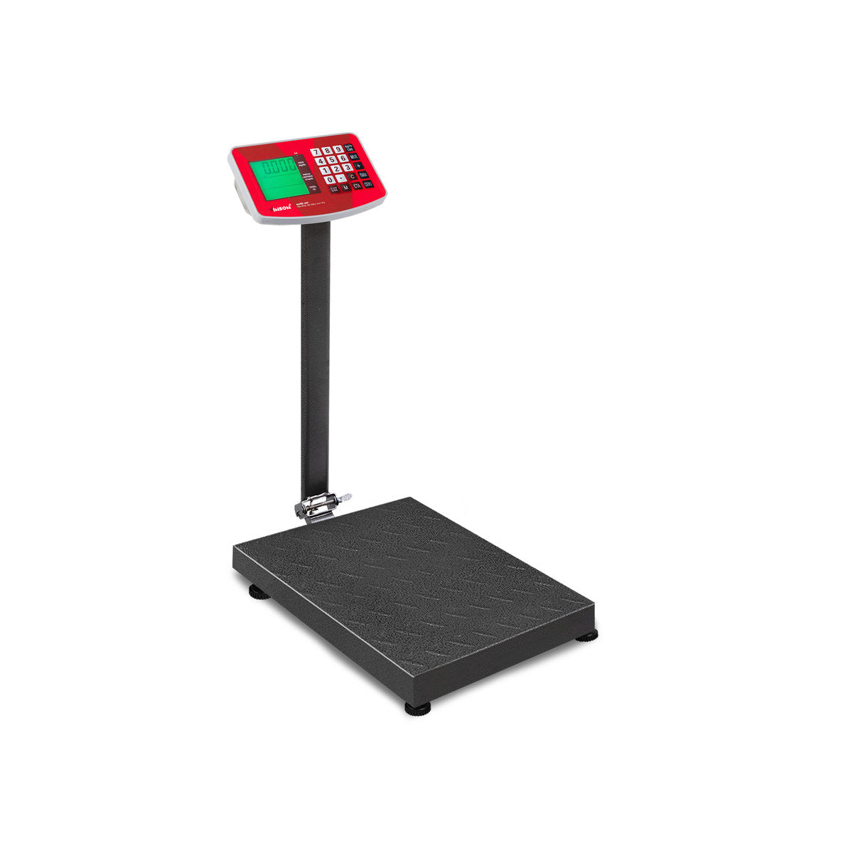 Báscula VINSON BAPLE-400 de 400 kg con plataforma plegable, indicador rojo y negro incluido