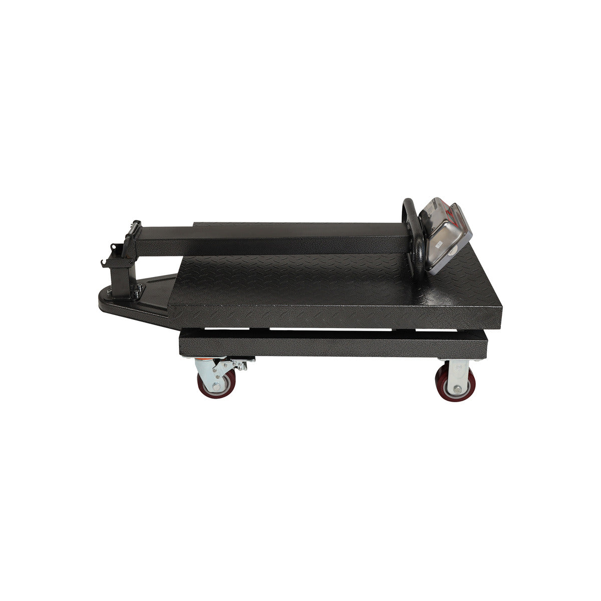 Báscula de plataforma plegable VINSON BAPLE-800 con columna abatida para traslado