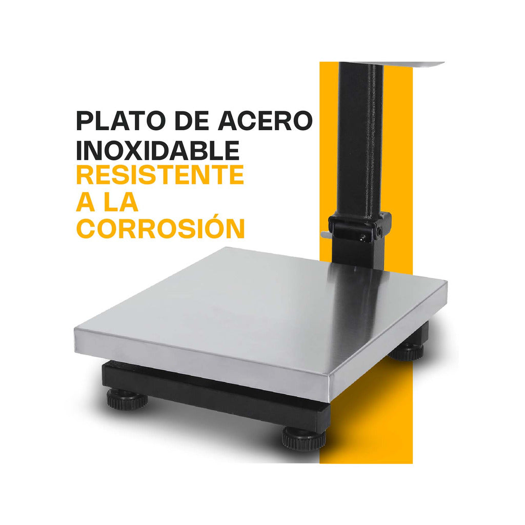 BP-80 RHINO: fotografía original oficial 2 de 7 con báscula de plataforma 80 kg