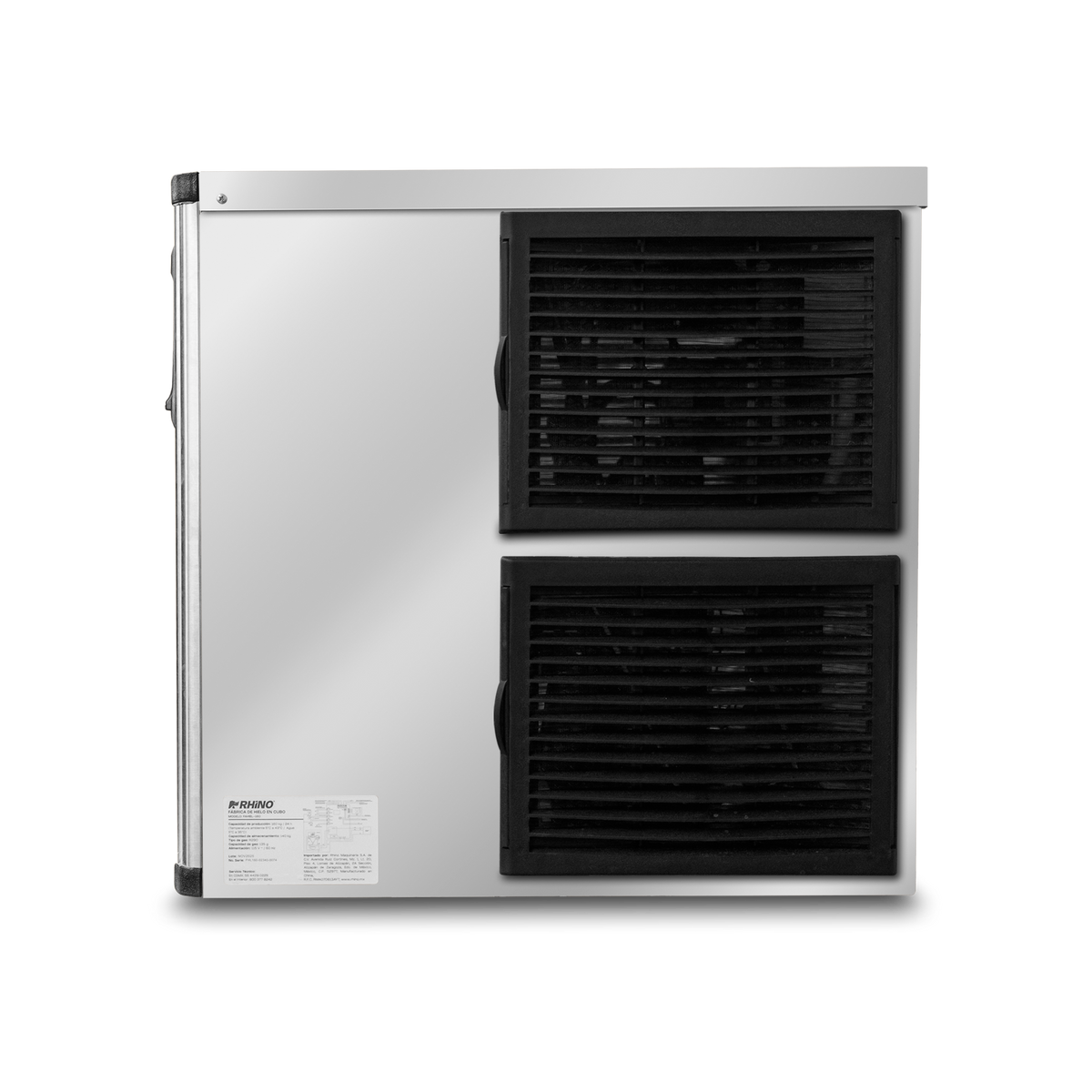 Módulo superior Rhino FAHIEL-160 vista posterior de rejillas de ventilación