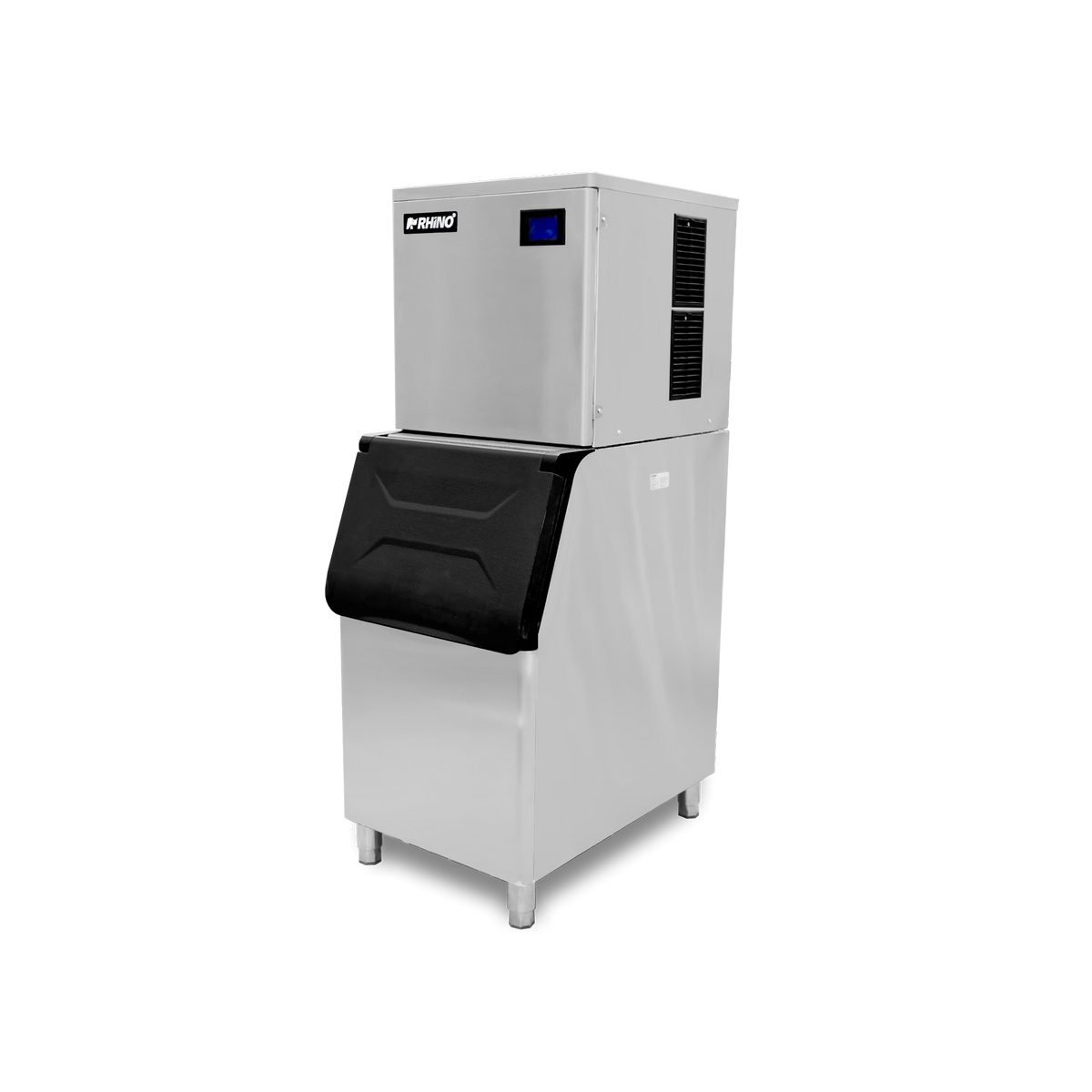 Fábrica de hielo RHINO FAHIEL-200 completa, tapa del depósito cerrada