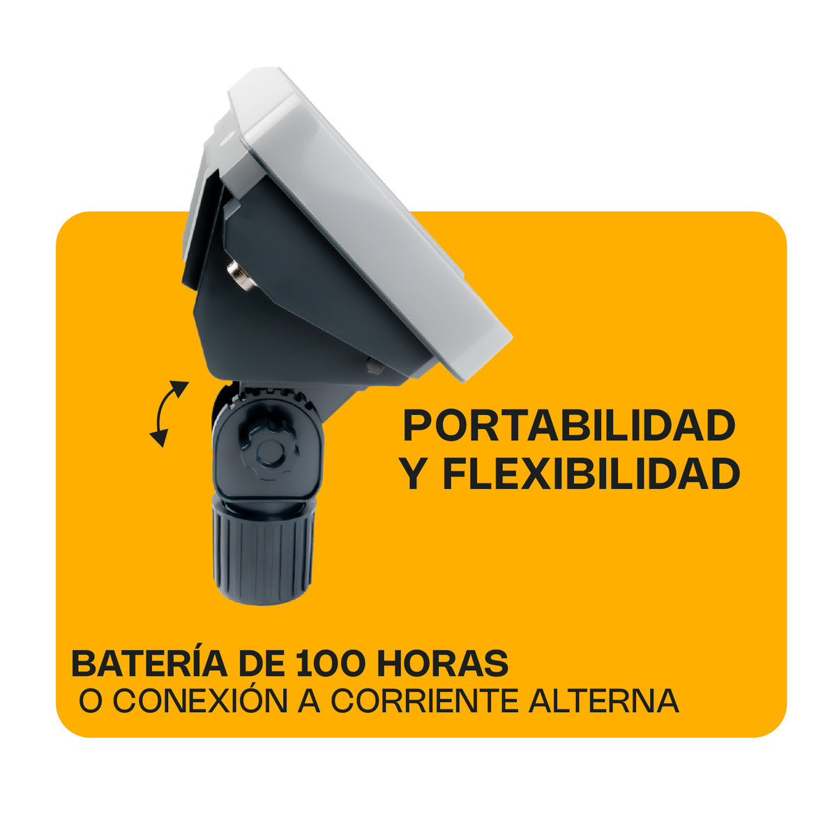 RHINO I-PEP indicador orientable y portátil con batería recargable