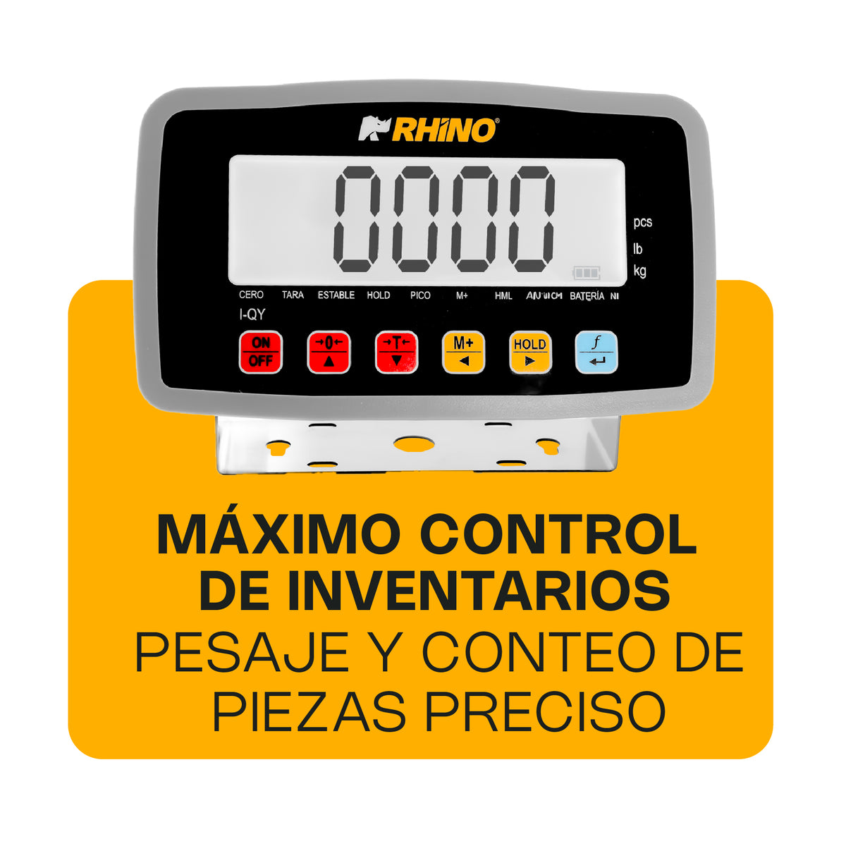 Indicador RHINO I-QY función de pesaje y conteo de piezas, fotografía promocional oficial