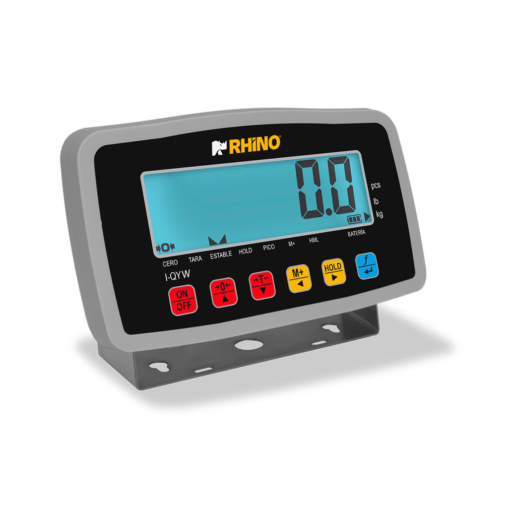 Indicador electrónico inalámbrico RHINO I-QYW con pantalla LCD y soporte, portada original