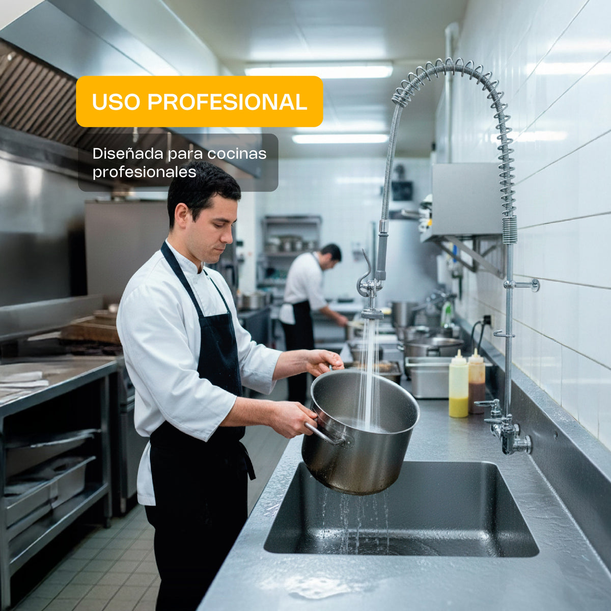 RHINO MAPREP-M2 en entorno de cocina profesional, ejemplo de uso