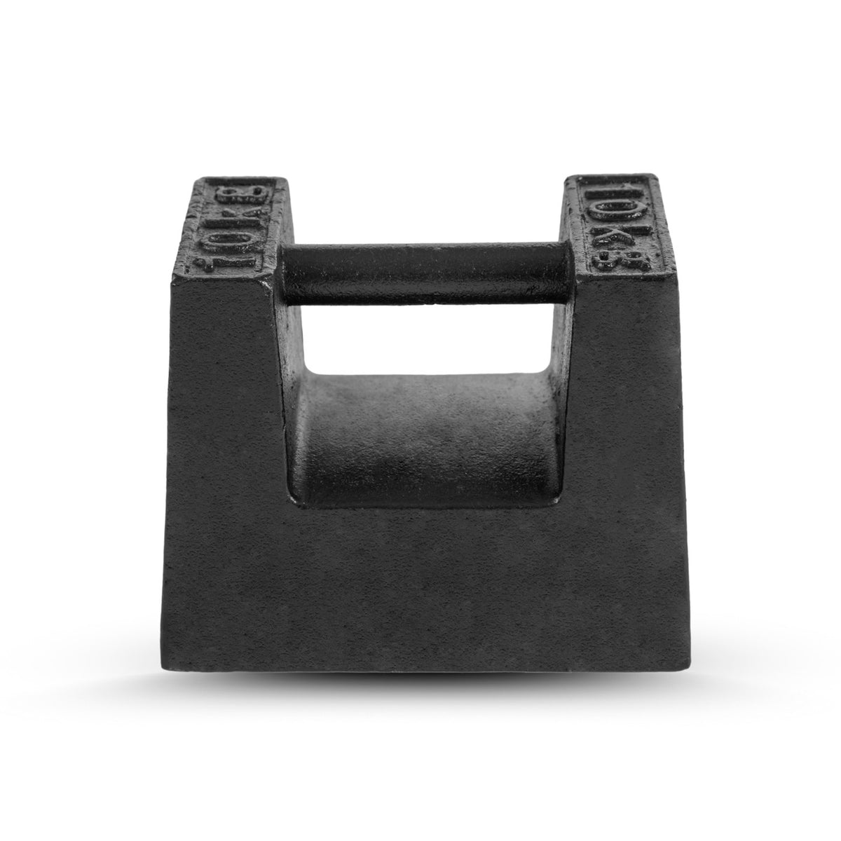 Fotografía adicional de pesa patrón RHINO PESA-10 de 10 kg de hierro fundido, detalle y características del fabricante. 