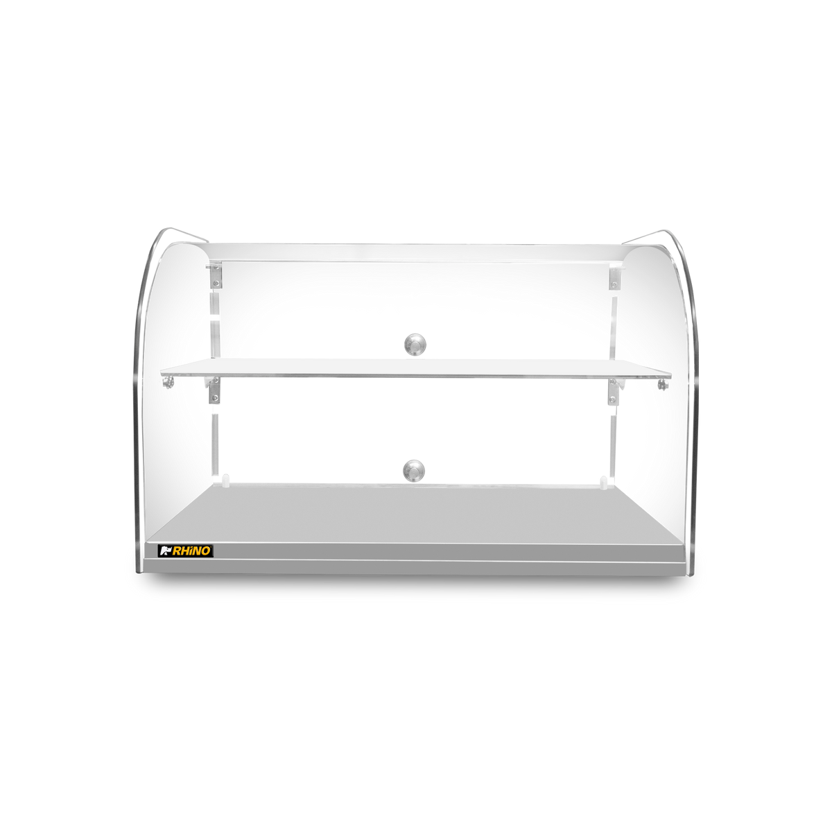 Vitrina RHINO VITNEU-45C vista posterior y sus dos puertas de acceso