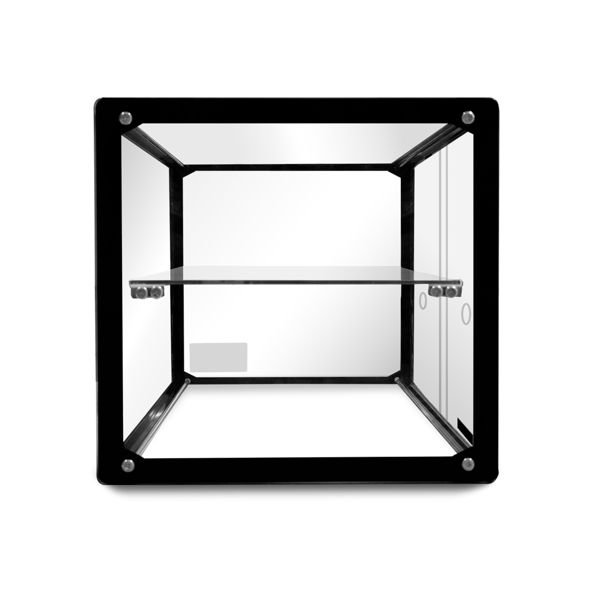 Vitrina RHINO VITNEU-90R 90 litros, vista lateral extrema