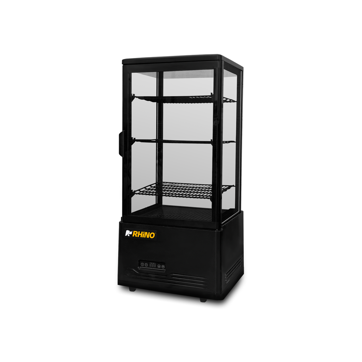 Vitrina refrigerada panorámica Rhino VIVEPA-3, vista frontal en perspectiva