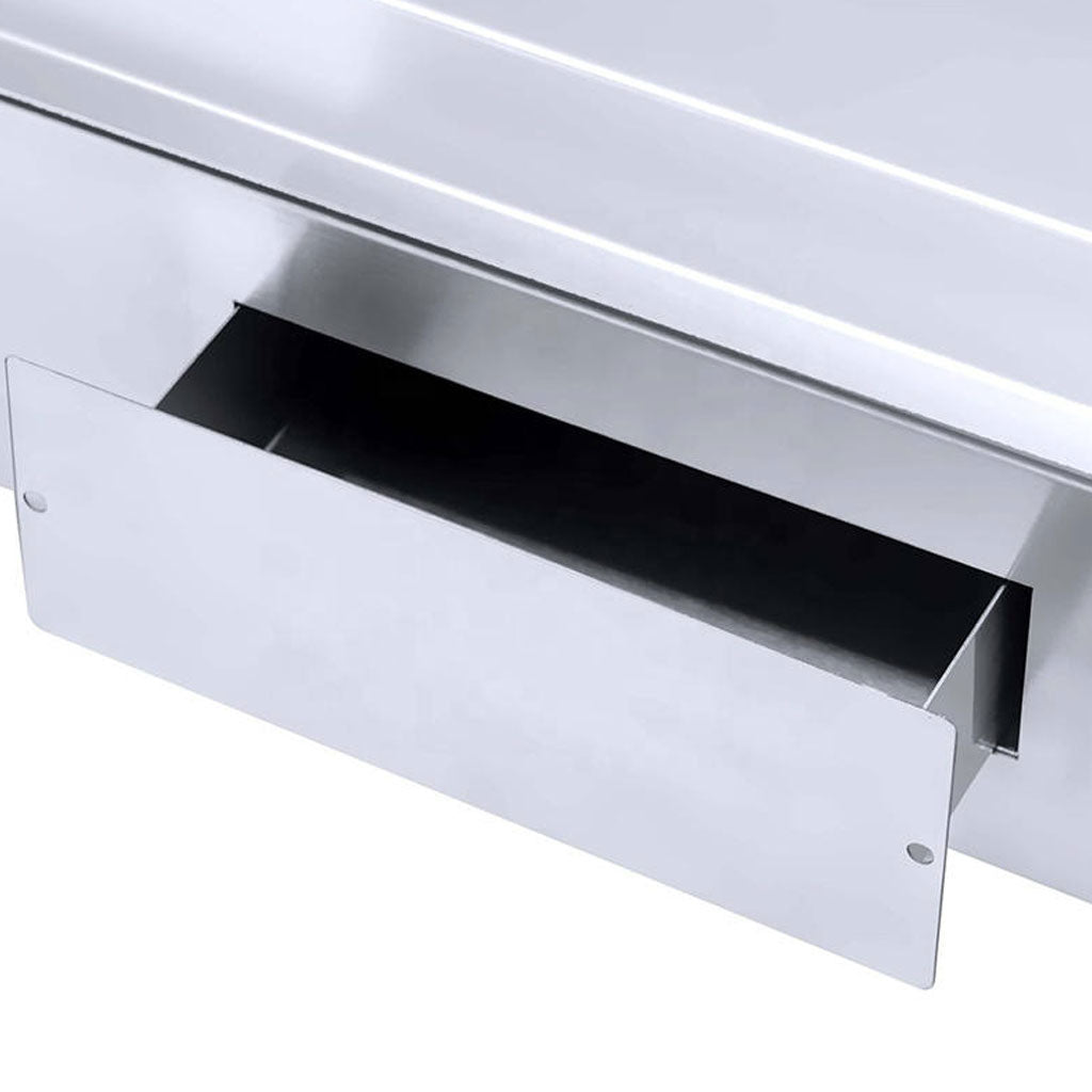 Interior de vitrina caliente Migsa HW-6P con 2 niveles