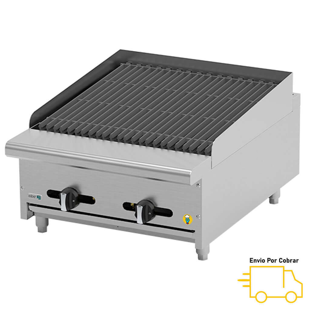 Asador de Gas Piedra Volcánica ASBER - AECRB-24-Asadores-ASBER-ElLugarDelChef.com