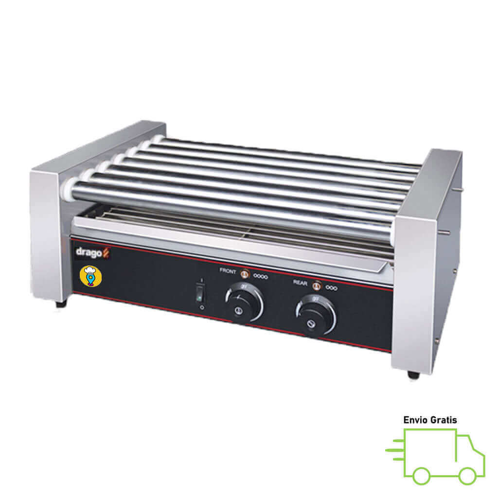 Asador de Salchicas Eléctrico DRAGO - HD-07-Hotdogueras-DRAGO-ElLugarDelChef.com