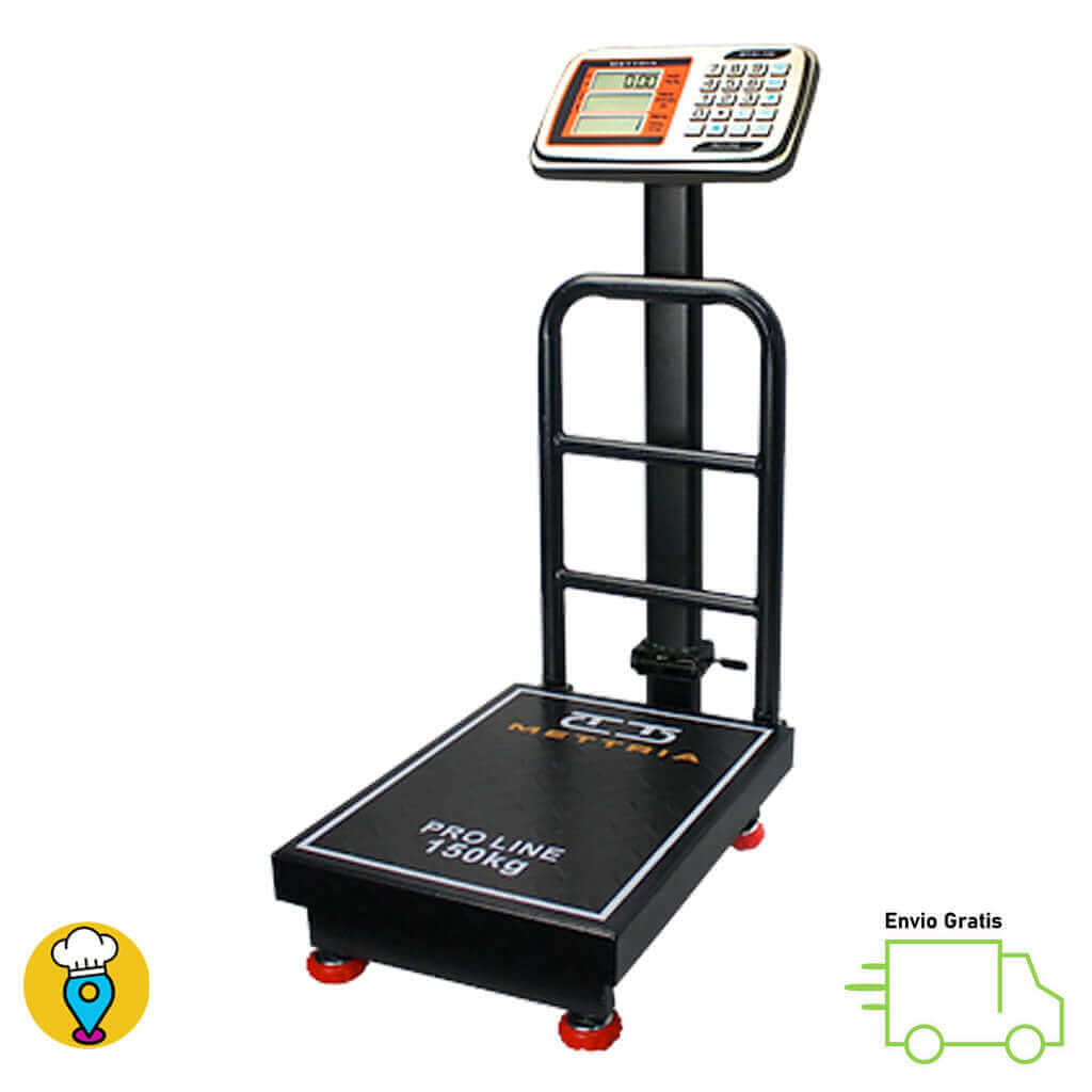 Báscula de Recibo 150Kgs METTRIA - PROMTXI-150-Básculas de Recibo-METTRIA-ElLugarDelChef.com