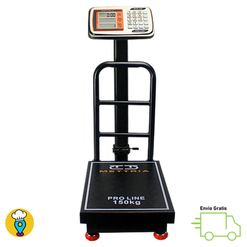 Báscula de Recibo 150Kgs METTRIA - PROMTXI-150-Básculas de Recibo-METTRIA-ElLugarDelChef.com