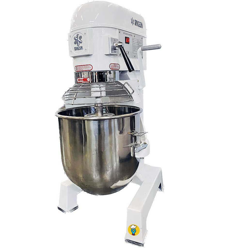 Batidora industrial de 40 litros Migsa B40: ¡La herramienta esencial para tu panadería!-Batidoras-MIGSA-ElLugarDelChef.com