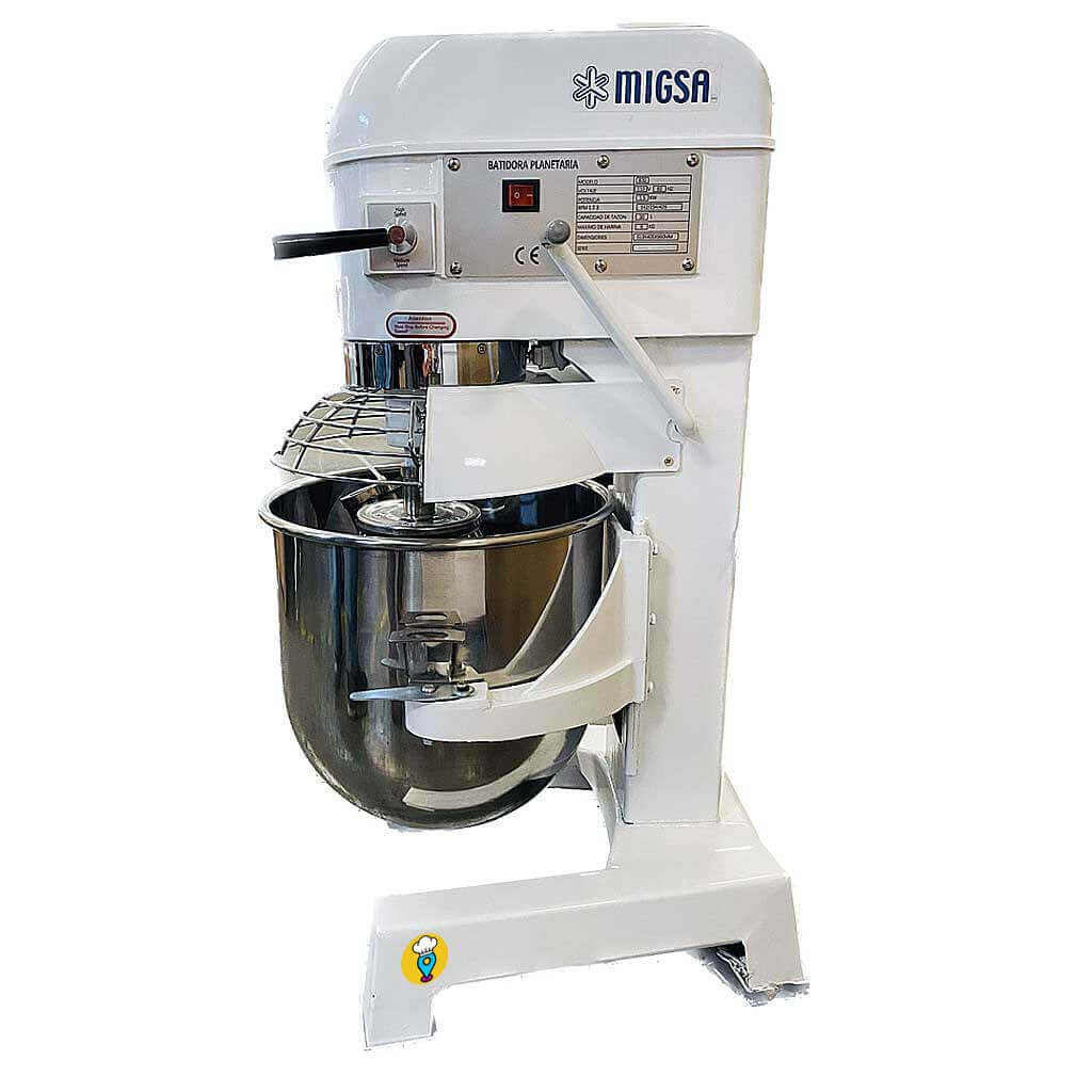 Batidora industrial de 40 litros Migsa B40: ¡La herramienta esencial para tu panadería!-Batidoras-MIGSA-ElLugarDelChef.com