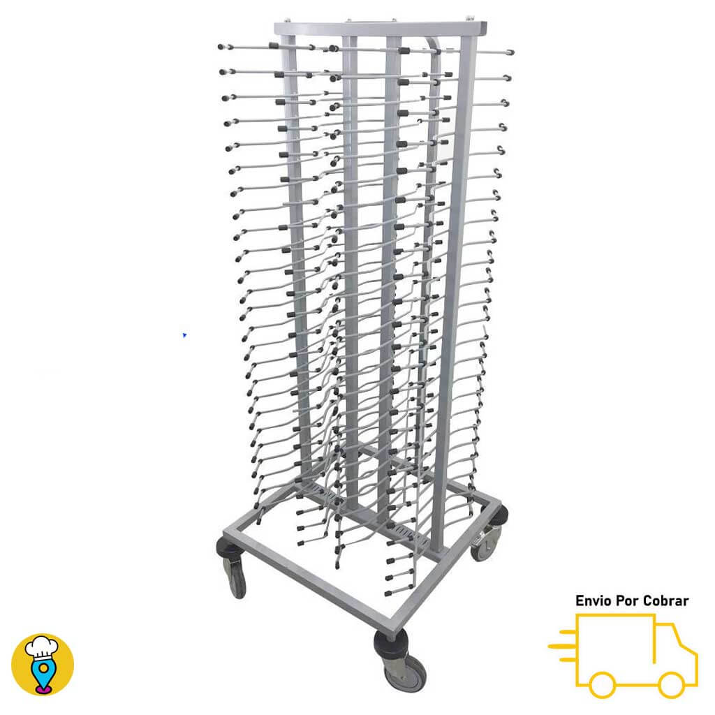 Carro Portaplatos EDENOX - CPP-100-Mobiliario-EDENOX-ElLugarDelChef.com