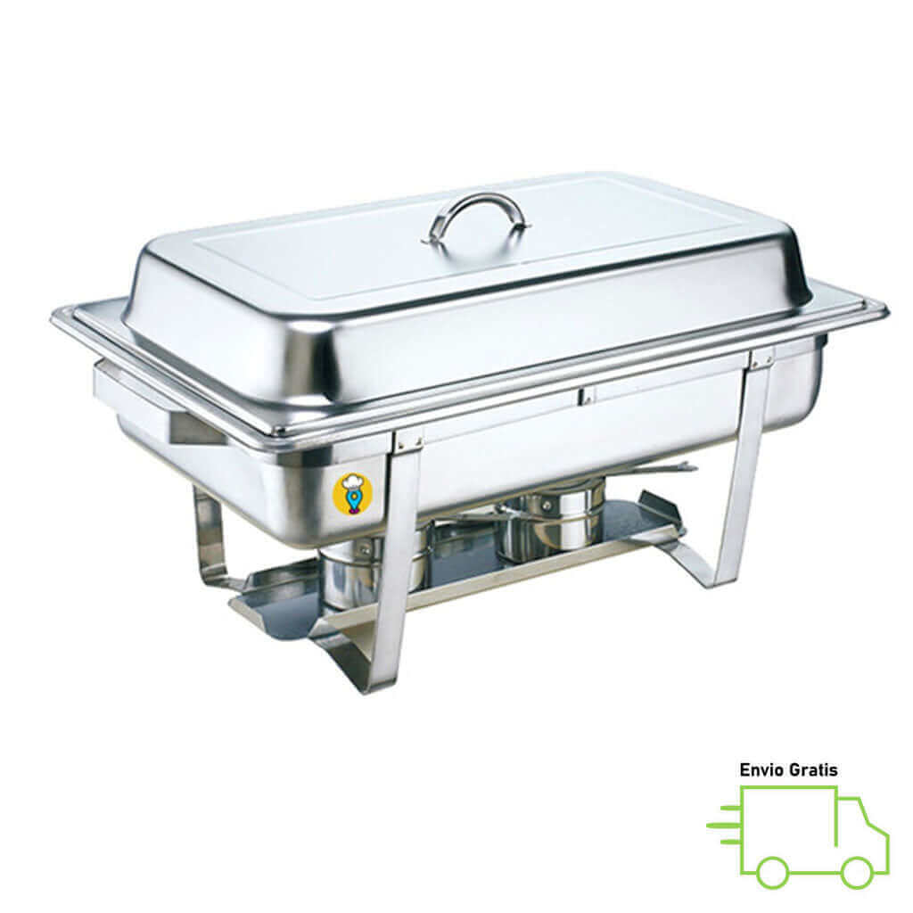 Chafing Dish de 9Lts con 1 inserto Entero MIGSA - 431-1-Chafing Dish-MIGSA-ElLugarDelChef.com