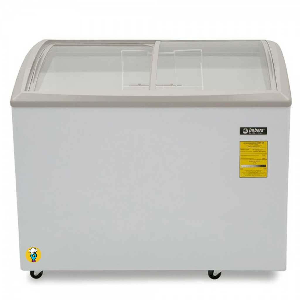 Congelador Horizontal Imbera HF-10 ST: Exhibe y Preserva tus Productos Congelados con Estilo y Eficiencia-Congeladores Tapa de Cristal-IMBERA-ElLugarDelChef.com