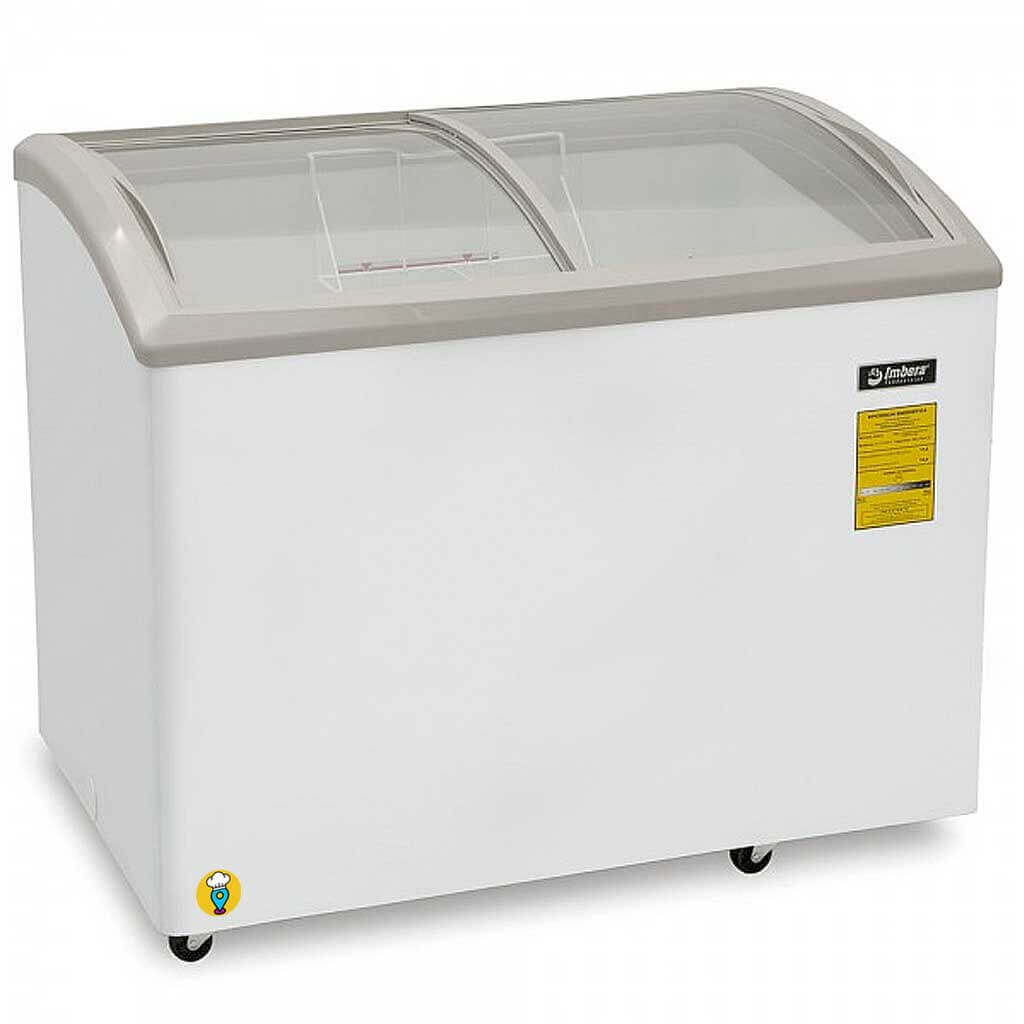 Congelador Horizontal Imbera HF-10 ST: Exhibe y Preserva tus Productos Congelados con Estilo y Eficiencia-Congeladores Tapa de Cristal-IMBERA-ElLugarDelChef.com