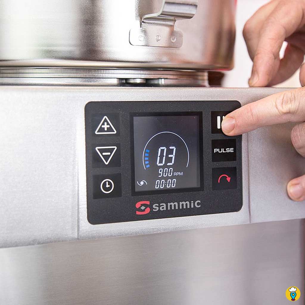 Cutter-emulsionador de alimentos para chefs profesionales Sammic KE-5V-Cutters / Emulsionadores-SAMMIC-ElLugarDelChef.com