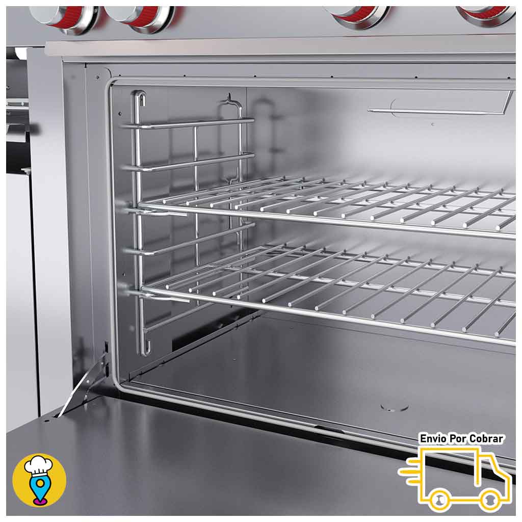 Estufa 2 Parrillas, Plancha, Horno, Gratinador, Asador y Freidora CORIAT - MULTIPLE PETIT-Estufas Múltiples-CORIAT-ElLugarDelChef.com