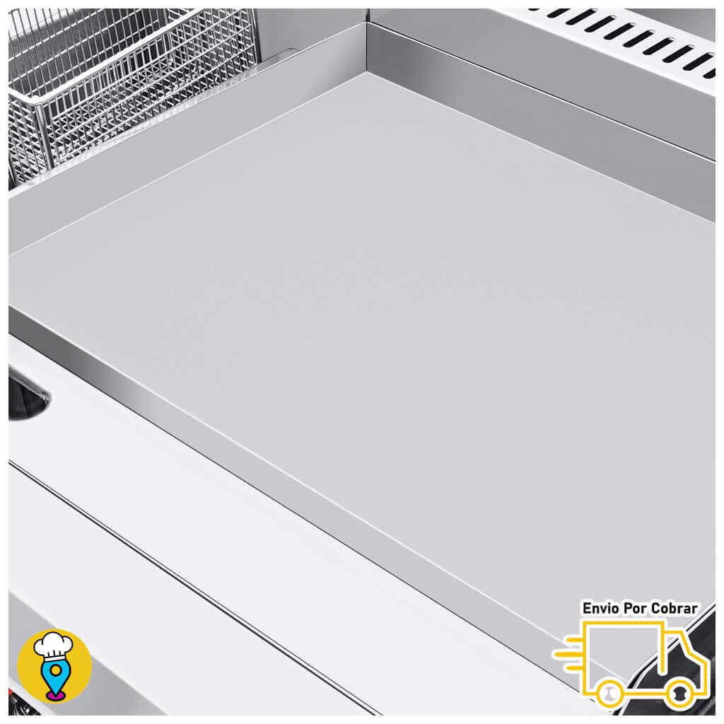 Estufa 2 Parrillas, Plancha, Horno, Gratinador, Asador y Freidora CORIAT - MULTIPLE PETIT TURBO-Estufas Múltiples-CORIAT-ElLugarDelChef.com