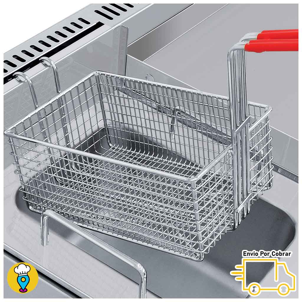 Estufa 2 Parrillas, Plancha, Horno, Gratinador y Freidora CORIAT - MULTICHEF PETIT-Estufas Múltiples-CORIAT-ElLugarDelChef.com