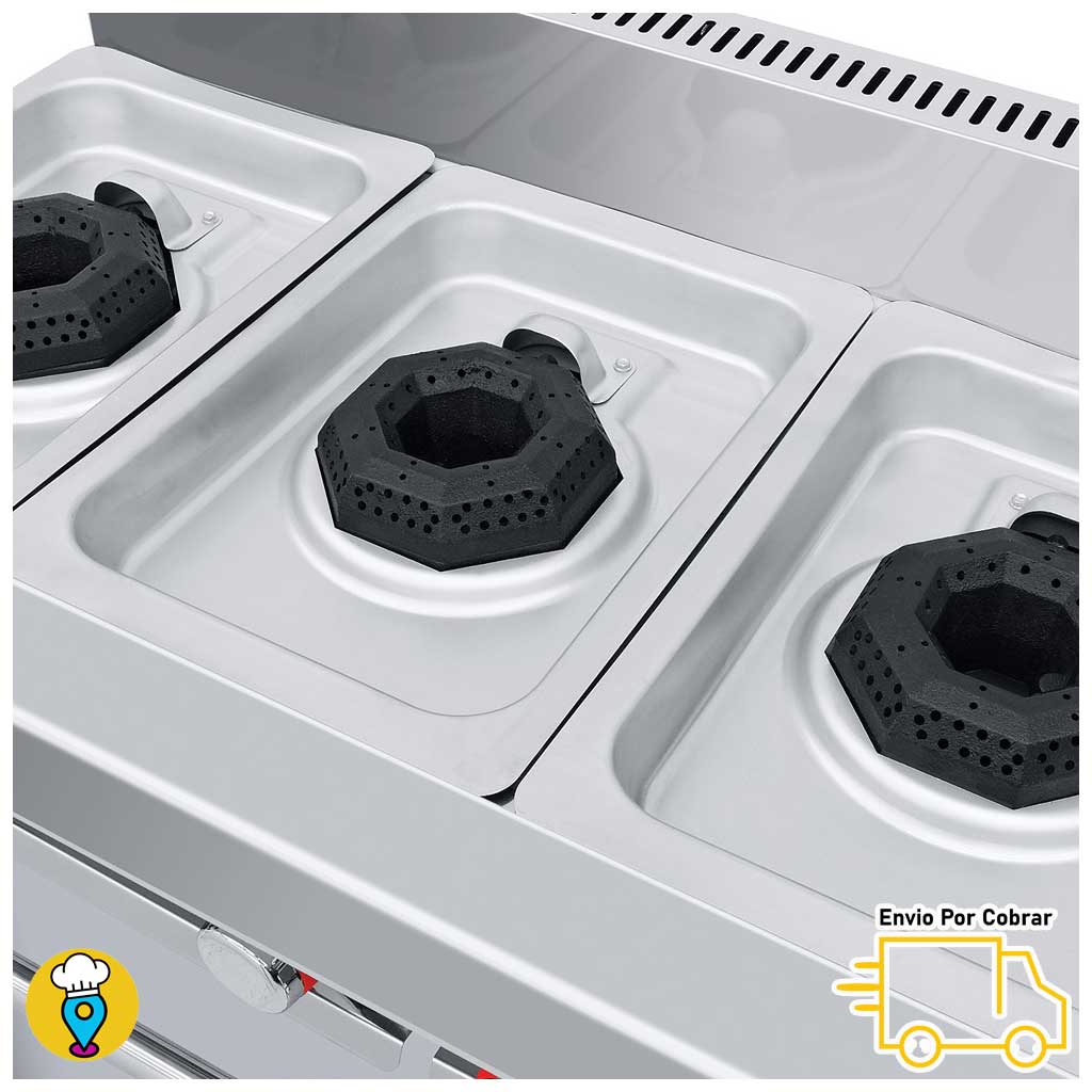 Estufa 3 Parrillas y Horno CORIAT - EC-3-HG PETIT-Estufas con Horno-CORIAT-ElLugarDelChef.com