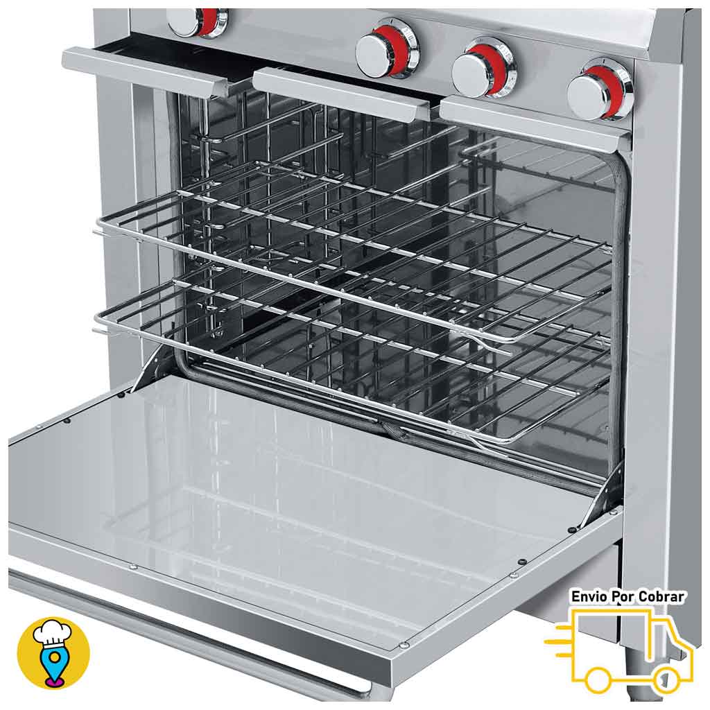 Estufa 3 Parrillas y Horno CORIAT - EC-3-HG PETIT-Estufas con Horno-CORIAT-ElLugarDelChef.com