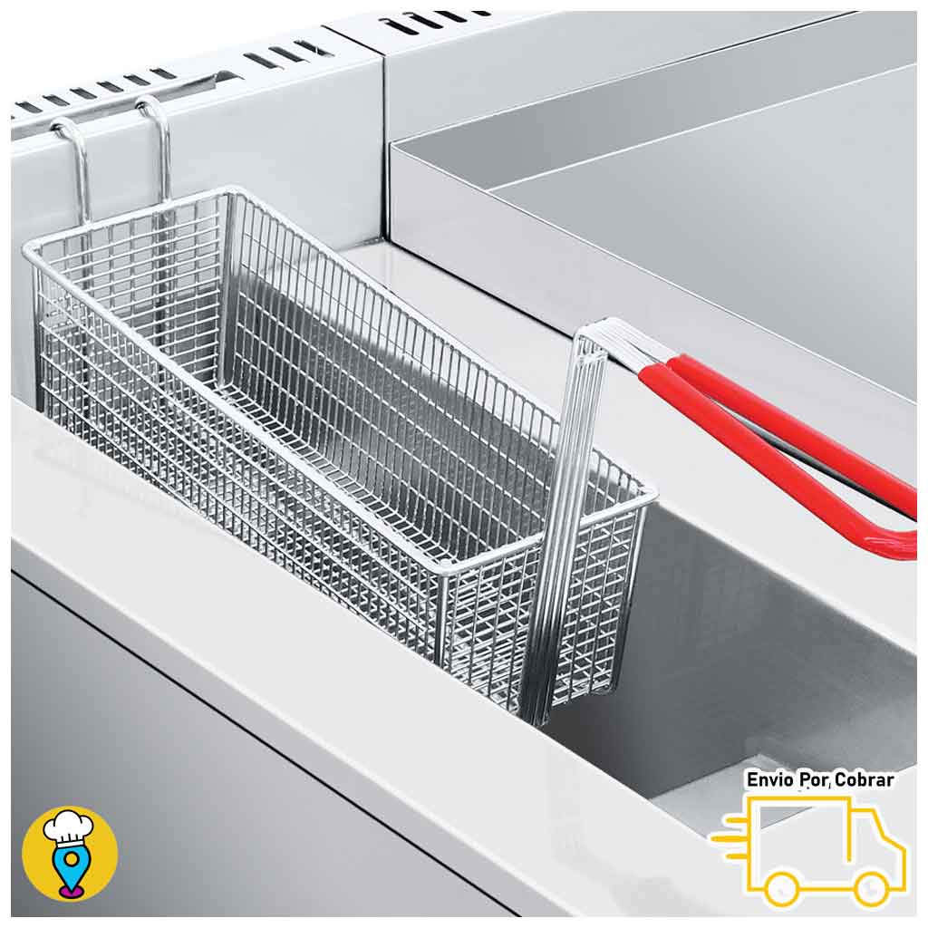 Estufa 4 Parrillas, Plancha, Gratinador, Freidora y Horno CORIAT - MULTICHEF MASTER TURBO-Estufas Múltiples-CORIAT-ElLugarDelChef.com