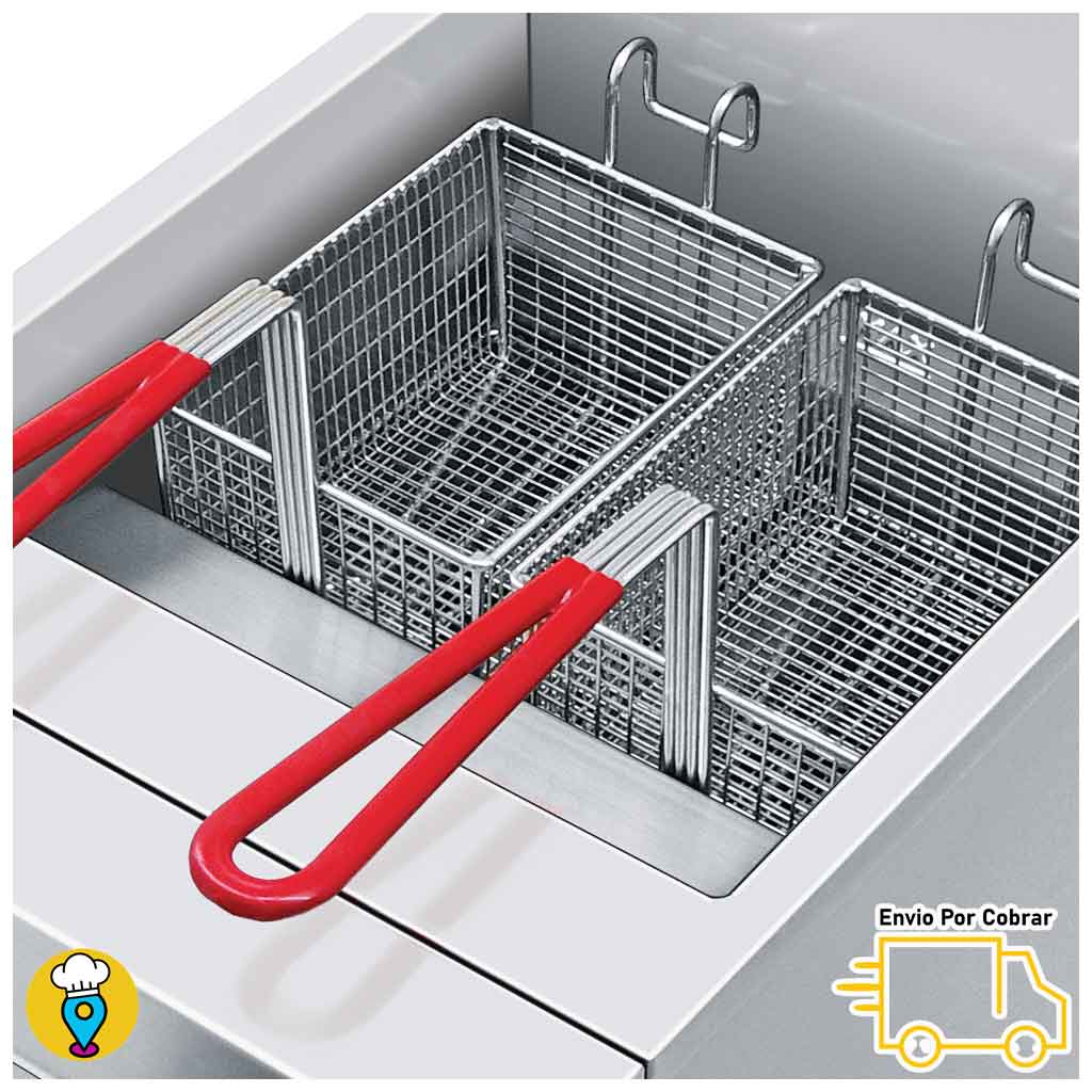 Freidora a Gas CORIAT - TURBO 10-2Q PETIT-Freidoras-CORIAT-ElLugarDelChef.com