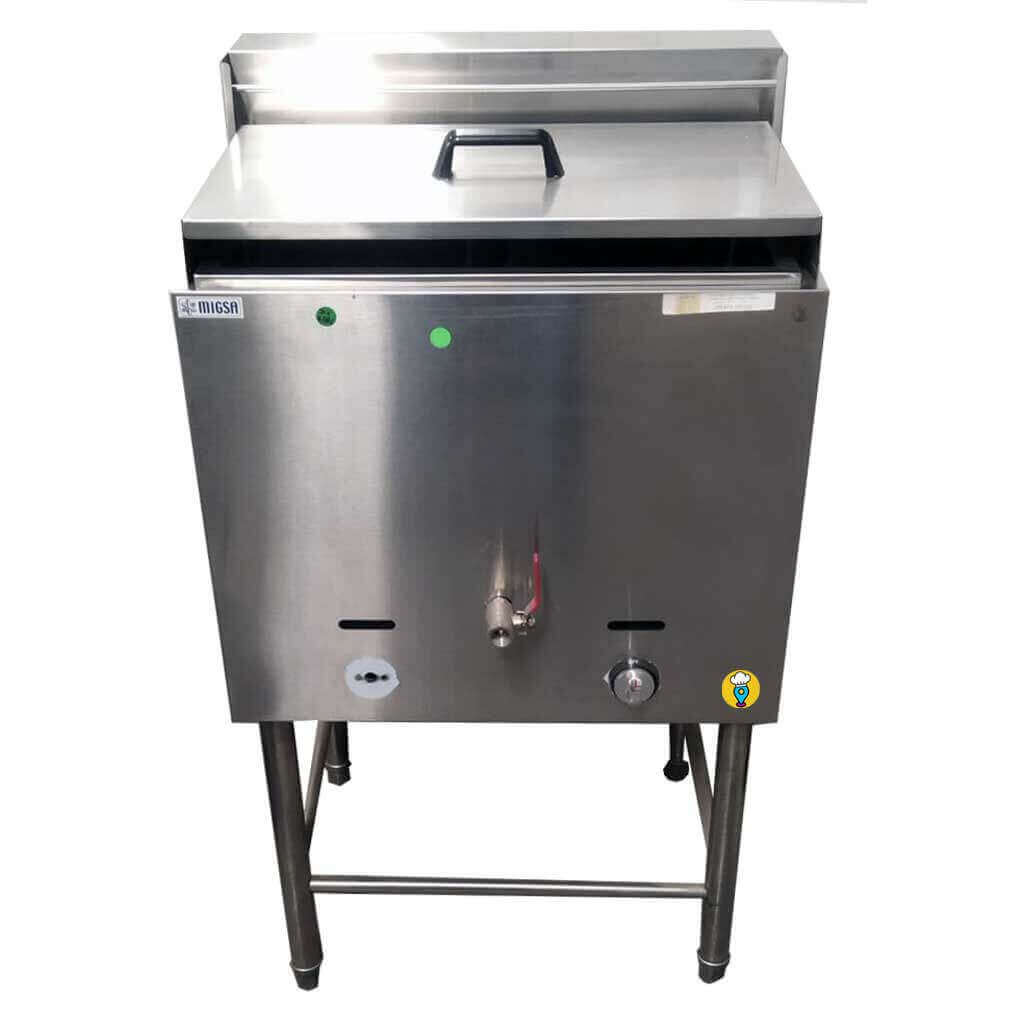 Freidora Industrial a Gas 28 Litros Migsa - HGF-74-Freidoras a Gas-MIGSA-ElLugarDelChef.com