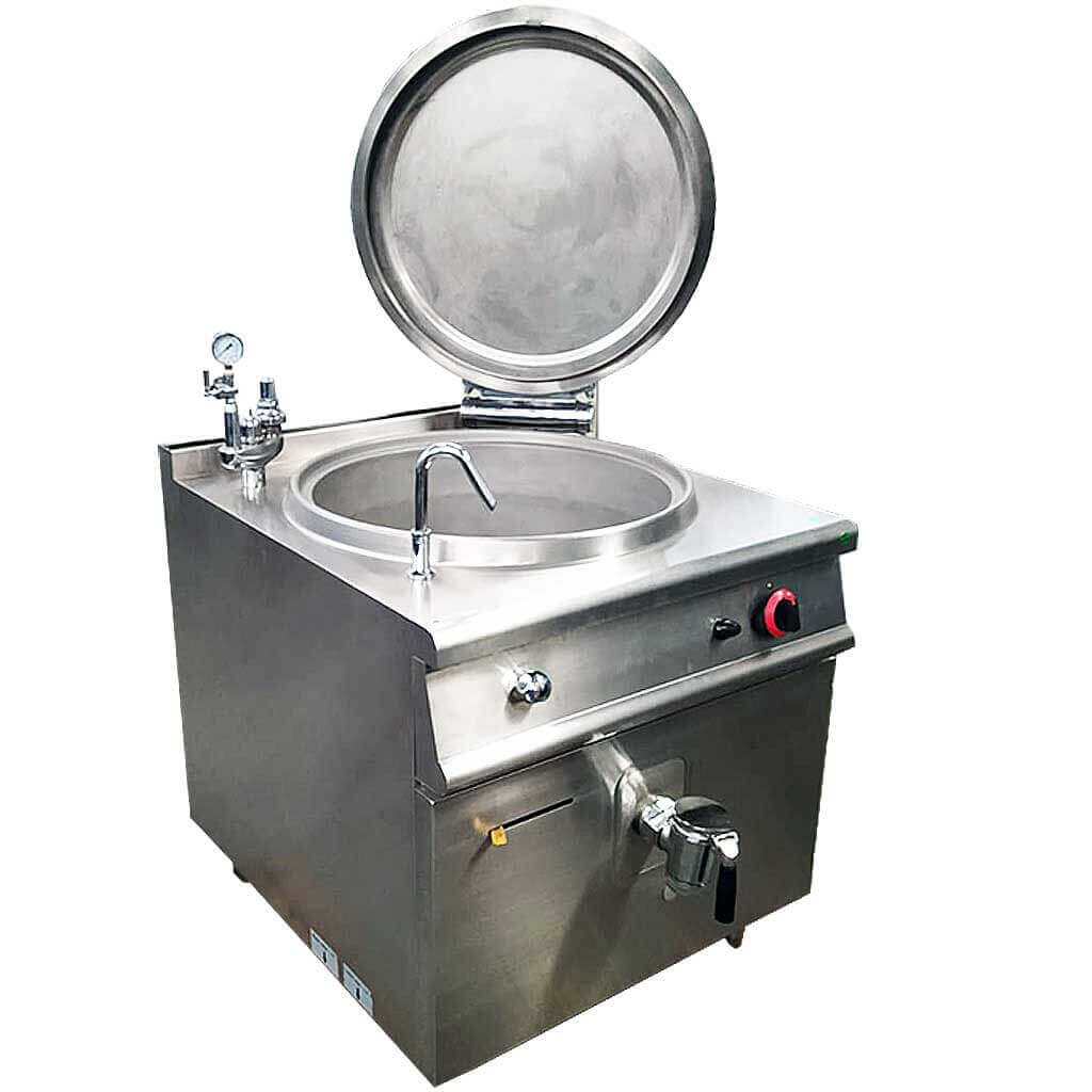 Marmita industrial a Gas de 100 Lts Migsa - ZH-RO100-Marmitas-MIGSA-ElLugarDelChef.com