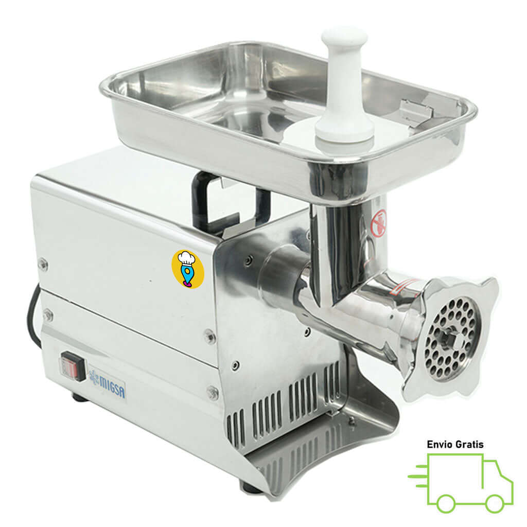 Molino de Carne Comercial de 1.5HP MIGSA- HFM-32-Molinos de Carne-MIGSA-ElLugarDelChef.com