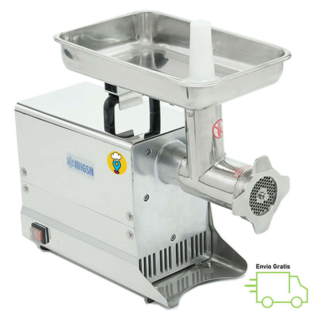 Molino de Carne Comercial de 1HP MIGSA- HFM-22-Molinos de Carne-MIGSA-ElLugarDelChef.com