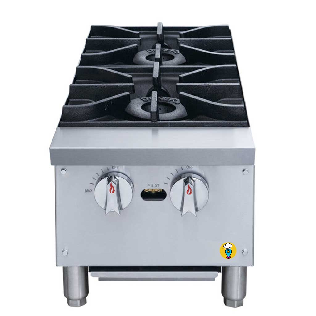 Parrilla a gas 2 Quemadores Migsa XRB-2-MG-Parrillas a Gas-MIGSA-ElLugarDelChef.com