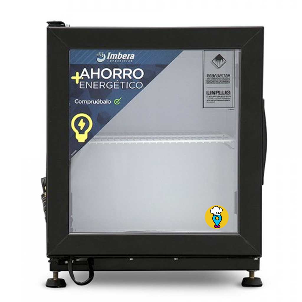 Refrigerador Comercial Imbera BVC01 - La elección perfecta para tu hogar o negocio-Refrigeradores Puerta de Cristal-IMBERA-ElLugarDelChef.com