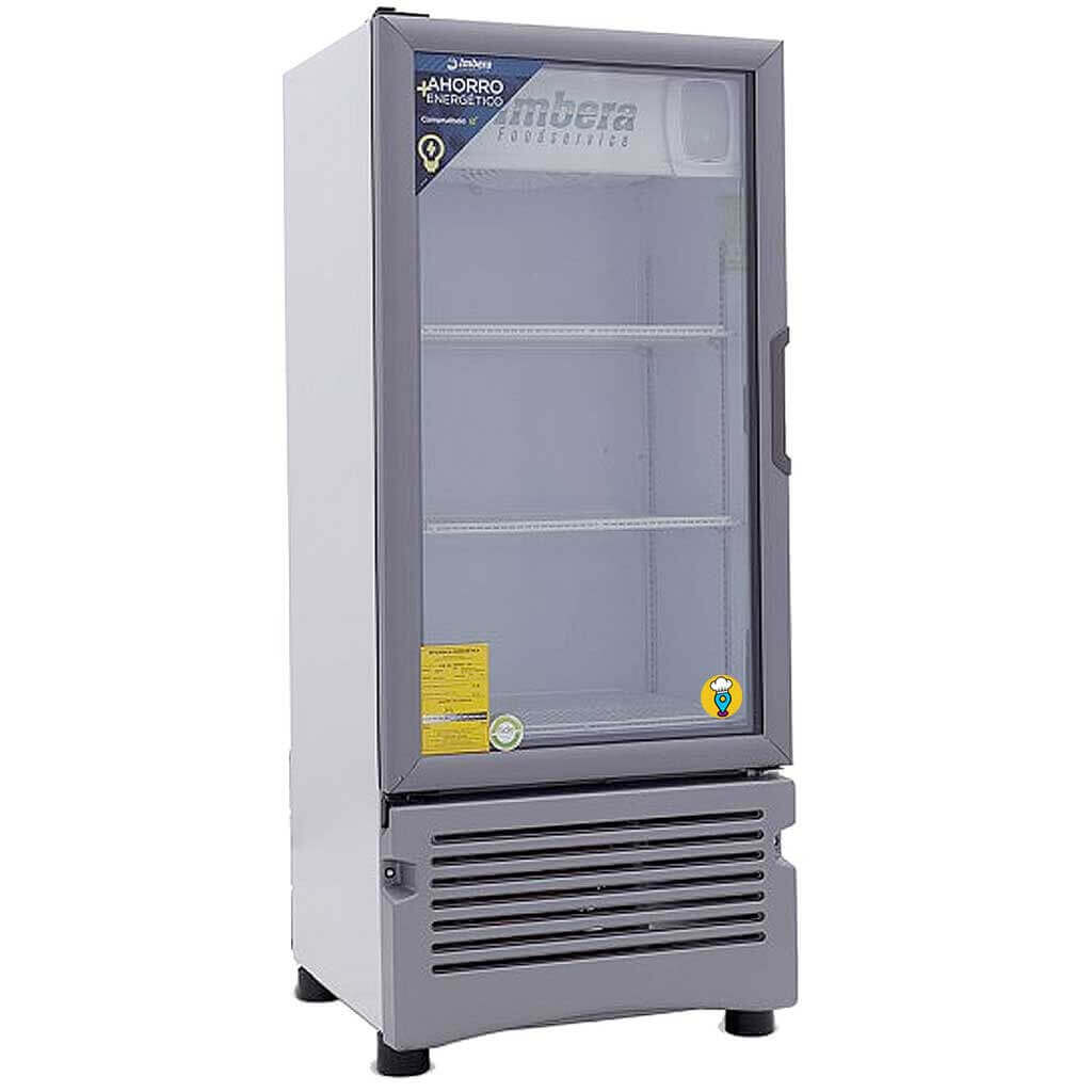 Refrigerador Comercial Imbera VR09 - Calidad y Eficiencia para tu Negocio Gastronómico-Refrigeradores Puerta de Cristal-IMBERA-ElLugarDelChef.com