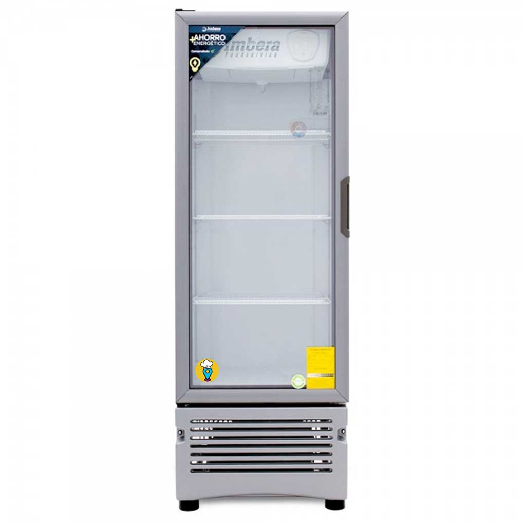 Refrigerador Comercial Imbera VR12 - Mantén tus Productos Frescos con Estilo-Refrigeradores Puerta de Cristal-IMBERA-ElLugarDelChef.com