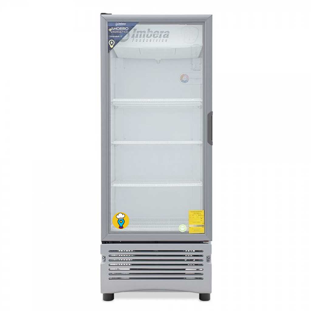 Refrigerador Comercial Imbera VR17: Tu Aliado en Refrigeración-Refrigeradores Puerta de Cristal-IMBERA-ElLugarDelChef.com