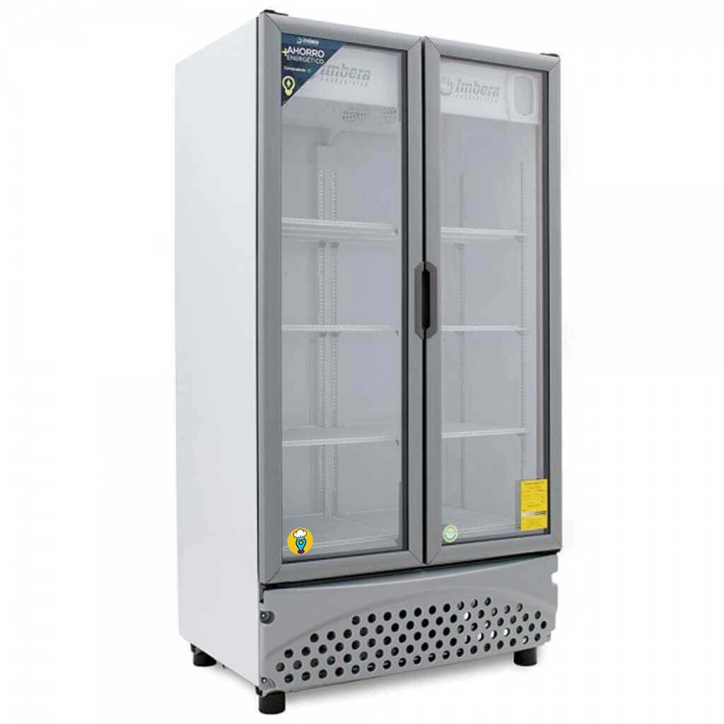 Refrigerador Comercial Imbera VR26: Eficiencia y Calidad para tu Negocio Gastronómico-Refrigeradores Puerta de Cristal-IMBERA-ElLugarDelChef.com
