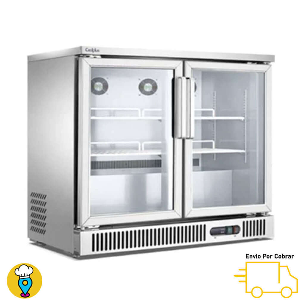 Refrigerador Contrabarra 250Lts MIGSA - SG-250-Refrigeradores Contrabarra-MIGSA-ElLugarDelChef.com
